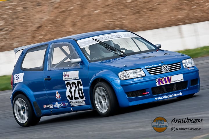 Bergrennen Schleizer Dreieck 2009: VW Polo 6N2 Kit Car